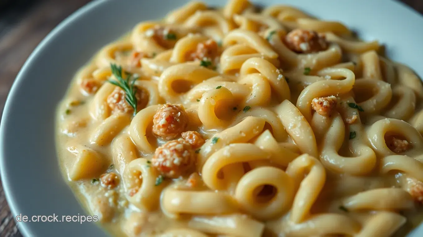 Cremige Käse Sauce Nudeln – Ein Genuss für die ganze Familie Cremige Käse Sauce Nudeln – Schnelle Pasta mit einem Hauch von Genuss
