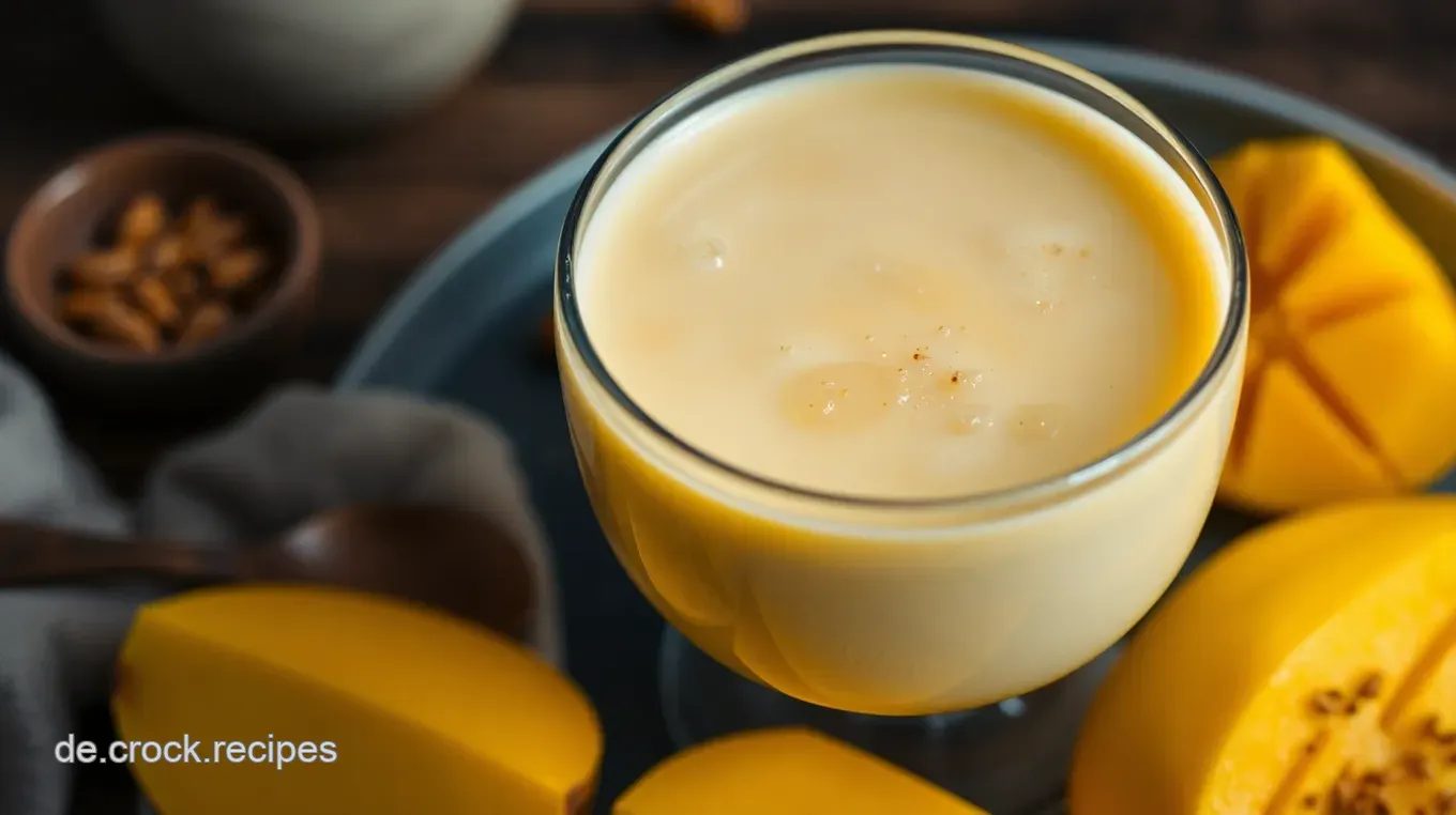 Erfrischendes Mango Lassi Rezept: Einfach und lecker für jeden Tag Erfrischendes Mango Lassi – Das perfekte indische Joghurtgetränk