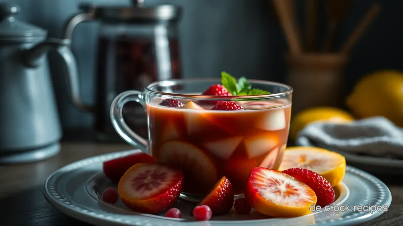 Fruchtiger Pfirsich Eistee – Die perfekte Erfrischung für den Sommer! Fruchtiger Pfirsich Eistee – Erfrischung pur!
