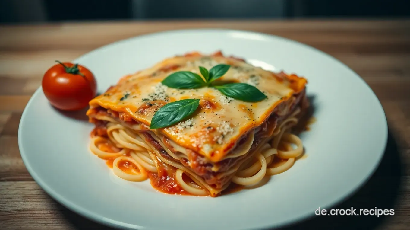 Klassische Lasagne Rezept: Ein Familienliebling aus Italien Klassische Italienische Lasagne mit Bolognese und Bechamel
