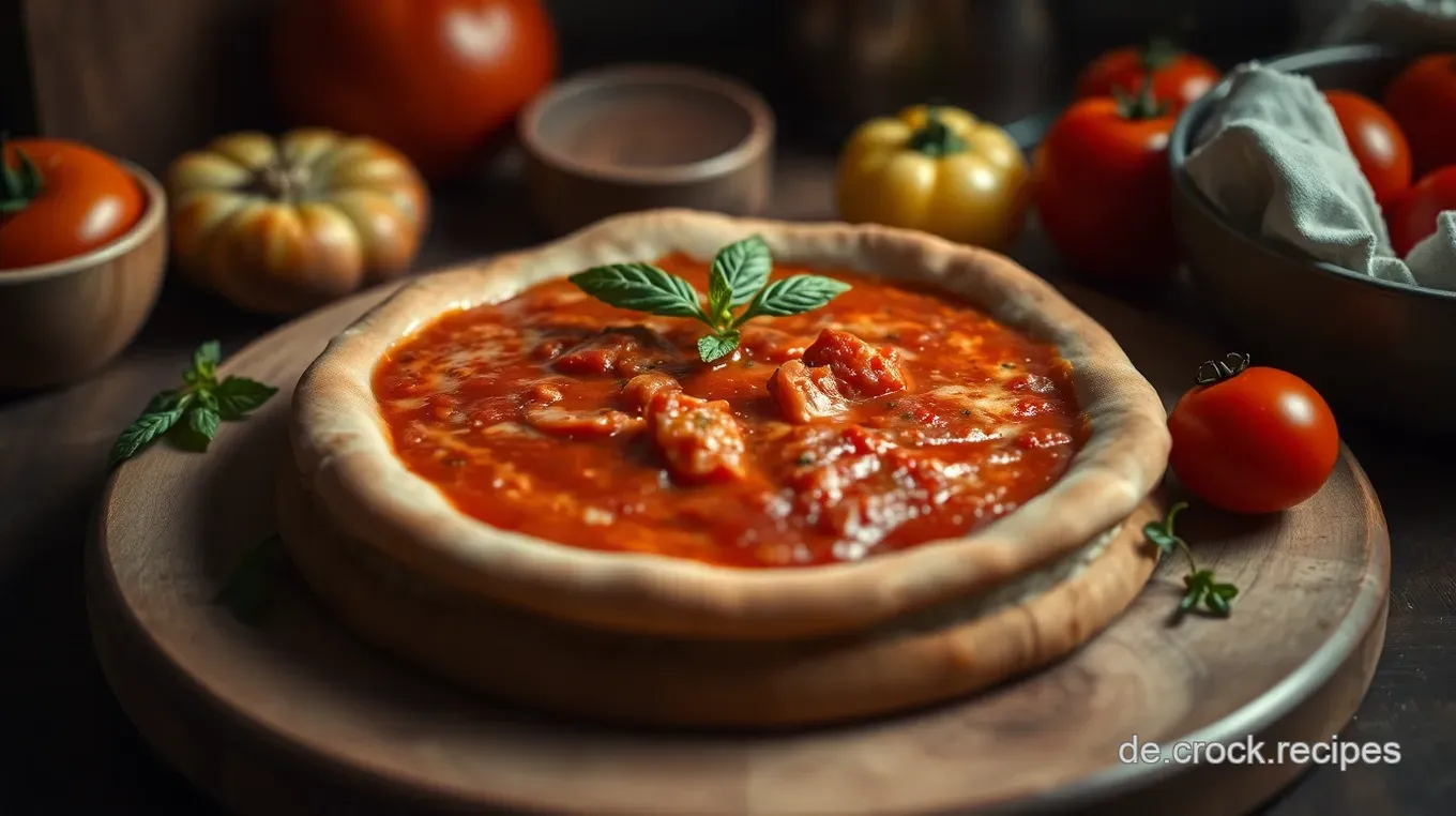 Perfekte Pizzasoße: Mein Geheimrezept für italienischen Genuss Perfekte Pizzasoße für italienischen Genuss