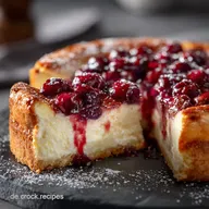 Allg&auml;uer Kirschk&auml;sekuchen Klassisch, cremig und ohne Risse backen