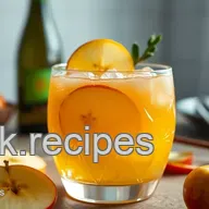 Apfel-Zimt-Spritz: Herbstlicher Aperitif - Goldener Genuss!