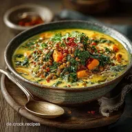Einfaches Mangold Linsen Curry mit Kokosmilch Das perfekte Wohlf&uuml;hlessen