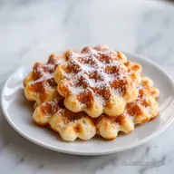 Belgische Waffeln Original mit Hagelzucker in 35 Minuten