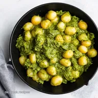 Gnocchi Salat mit Pesto Blitzrezept in 15 Min