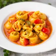 BlitzTortellini Rezept schnell einfach mit TomatenOlive