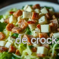Blumenkohl Salat Rezept: Omas knackiger K&auml;se-Speck-Salat!