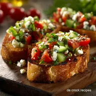 Bruschetta Salat: Authentisches Rezept f&uuml;r die Grillparty