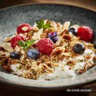 Budwig Quark Original Rezept: Das gesunde Power-M&uuml;sli mit Lein&ouml;l