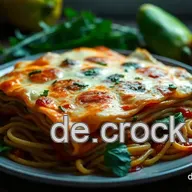 Leckere vegetarische Lasagne mit Ricotta und frischem Gem&uuml;se