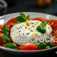 Burrata "Sommergl&uuml;ck": Mein liebstes Burrata Rezept!