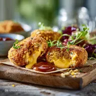 Cheeseburger Kroketten Knusprige FingerfoodSensation mit K&auml;sef&uuml;llung