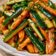 Chinesischer Zucchinisalat in 10 Minuten