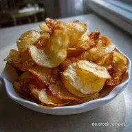 Kartoffelchips Selber Machen I Fingerfood Rezept: Ultra Knusprig