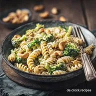 Blitz Brokkoli Pasta Cremiges 25MinutenRezept mit CashewKick Vegan
