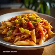 Cremige LauchTomaten Pasta: In 40 Min. zum Feierabend-Hit