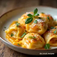 Rezept Maultaschen in K&auml;seSahneSo&szlig;e Seelenw&auml;rmer Deluxe