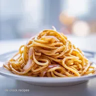 Cremige Zwiebel Pasta f&uuml;r Dich