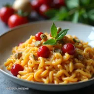 Veganes Essen Cremiges K&uuml;rbisRisotto wie von Oma