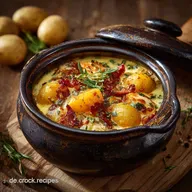 Wikinger Topf mit Backkartoffeln Das Original Rezept f&uuml;r cremiges Comfort Food