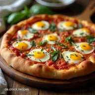 Authentische Detroit Style Pizza mit knusprigem K&auml;serand