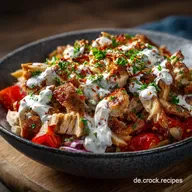 Turbo D&ouml;ner Bowl Knuspriges H&auml;hnchen JoghurtKick FeierabendGl&uuml;ck
