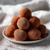 Eierlik&ouml;rkugeln Rezept Pralinen f&uuml;r 45 St&uuml;ck
