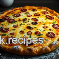 Els&auml;sser Flammkuchen: Knusprig wie vom B&auml;cker! Mein Rezept