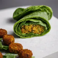 Falafel Wrap Rezept Falafel Spinat Der ultimative Mittagssnack