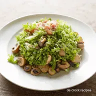 Feldsalat Deluxe Speck Champignons Omas Geheimtipp