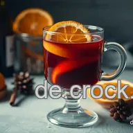 Festlicher Weihnachtsdrink: Ein Gl&uuml;hwein mit Orangen und Zimt