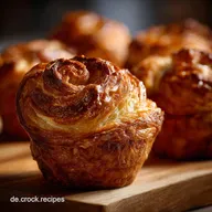 Franzbr&ouml;tchen Cruffins: Das ultimative Croissant Muffin Rezept