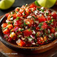 Das Beste Pico de Gallo Rezept Frische Salsa Fresca f&uuml;r Tacos