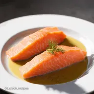 Lachs Gerichte: Gebratener Lachs mit Dill-Senf-Traum!