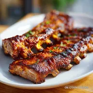 Gegrillte Spareribs f&uuml;r 4 Portionen