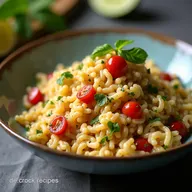 Mein Blitz Kritharaki Salat Orzo Salat Bester Griechischer Nudelsalat ohne Mayo in 25 Minuten