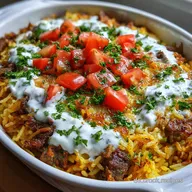 Gyros Rice Casserole: Hearty Greek Bake