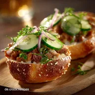 Br&ouml;tchen mit Hackepeter und Gurke: Der norddeutsche Imbiss-Traum