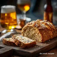 Helles Sauerteigbrot Knuspriges Topfbrot ohne Hefe Weizen