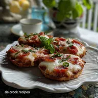 Herzhaftes Fingerfood Pizza Bllchen: Ultra Knusprig