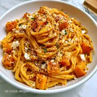 High Protein One Pot K&uuml;rbis Pasta in 20 Min