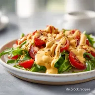Honig-Senf-Dressing: Cremiges Rezept f&uuml;r 4 Portionen