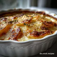 Kartoffelgratin Rezept mit K&auml;se f&uuml;r 4 Portionen