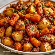 Kartoffelhackfleischpfanne in 40 Minuten