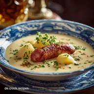 Kartoffelsuppe mit Wurst: Traditionsrezept cremig wie bei Oma