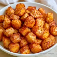 Knusprige Kartoffeln im Airfryer mit Speisest&auml;rke