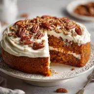 K&uuml;rbiskuchen mit Frischk&auml;sefrosting f&uuml;r 12 St&uuml;cke