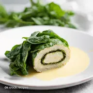 Lachsrolle mit Spinat Gartenfrische Rezept zum Reinlegen