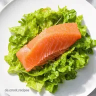 Lachs Sashimi Salat Thai Art Mein BangkokGeheimnis
